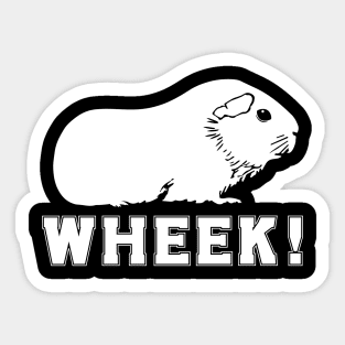 Guinea pig wheek Sticker